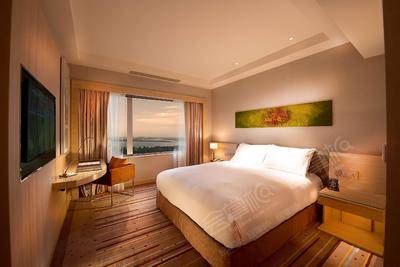 希尔顿逸林酒店- 柔佛- 新山(DoubleTree by Hilton Hotel Johor Bahru)池景豪华特大床房基础图库7